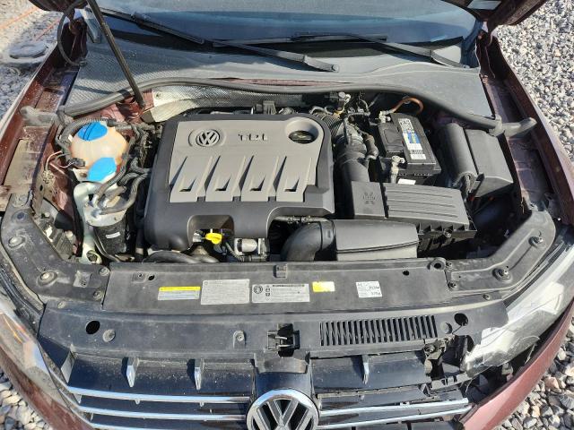 1VWBN7A38EC078878 - 2014 VOLKSWAGEN PASSAT SE BURGUNDY photo 11