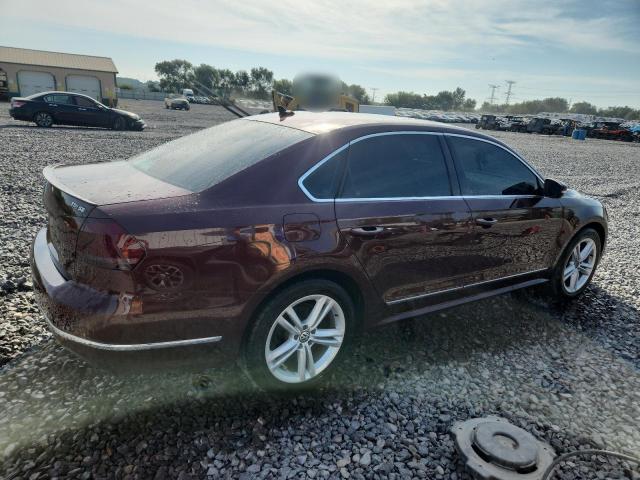 1VWBN7A38EC078878 - 2014 VOLKSWAGEN PASSAT SE BURGUNDY photo 3