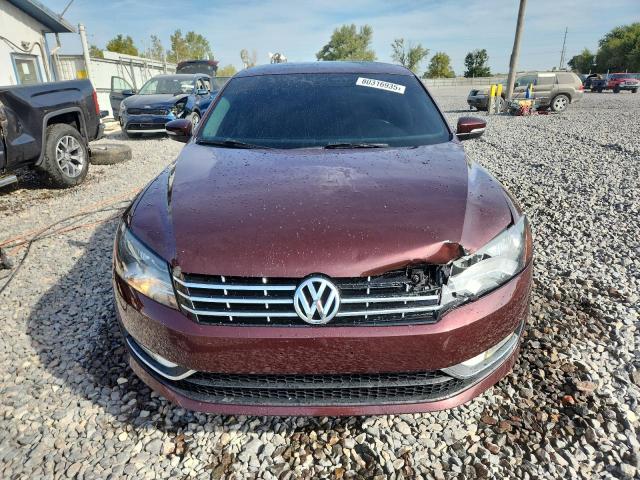 1VWBN7A38EC078878 - 2014 VOLKSWAGEN PASSAT SE BURGUNDY photo 5
