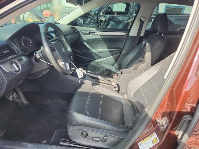 1VWBN7A38EC078878 - 2014 VOLKSWAGEN PASSAT SE BURGUNDY photo 7