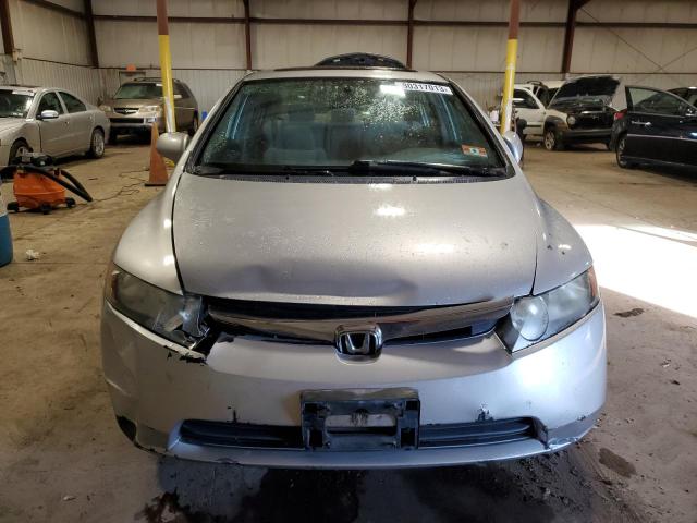 2HGFA16817H502713 - 2007 HONDA CIVIC EX SILVER photo 5