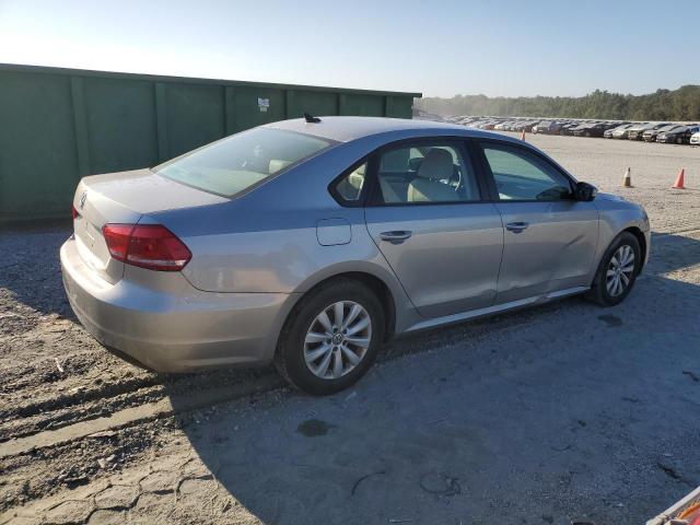 1VWAH7A34DC143162 - 2013 VOLKSWAGEN PASSAT S ვერცხლისფერი ფოტო 3