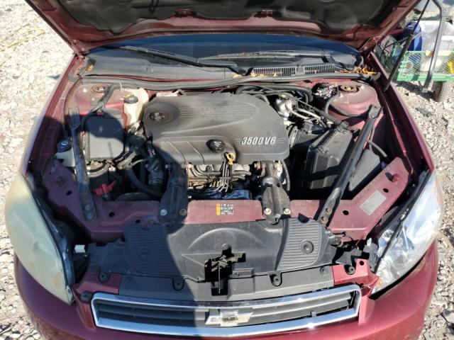 2G1WG5EK1B1261523 - 2011 CHEVROLET IMPALA LT Կարմիր լուսանկար 11