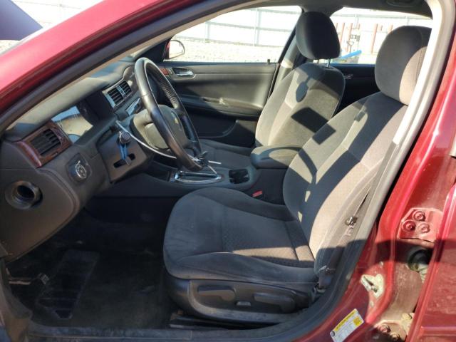 2G1WG5EK1B1261523 - 2011 CHEVROLET IMPALA LT Կարմիր լուսանկար 7