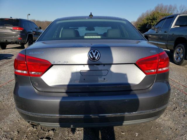 1VWCP7A37DC034092 - 2013 VOLKSWAGEN PASSAT SEL GRAY photo 6