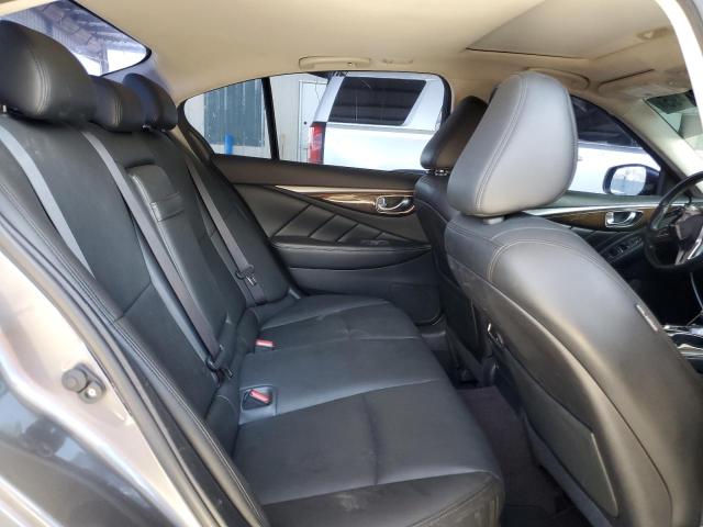 JN1EV7AP8JM591736 - 2018 INFINITI Q50 LUXE GRAY photo 10