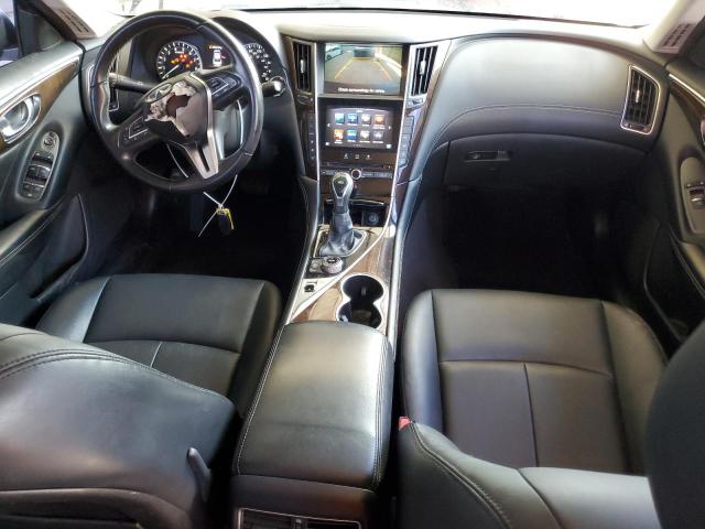 JN1EV7AP8JM591736 - 2018 INFINITI Q50 LUXE GRAY photo 8