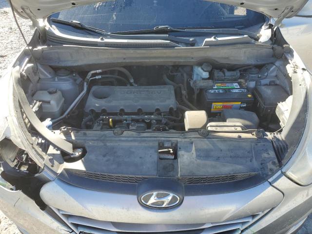 KM8JU3AC1AU052438 - 2010 HYUNDAI TUCSON GLS SILVER photo 12