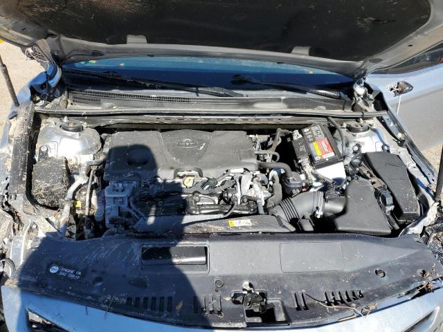 4T1B61HK1KU785154 - 2019 TOYOTA CAMRY XSE SILVER photo 11