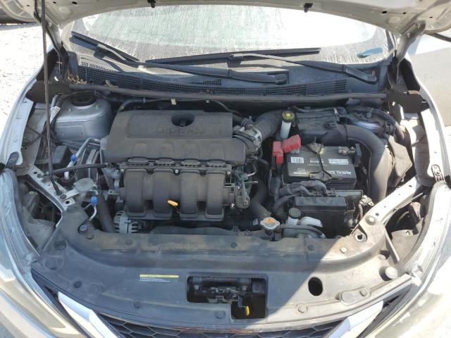 3N1AB7AP3KY400066 - 2019 NISSAN SENTRA S 银色 照片 11