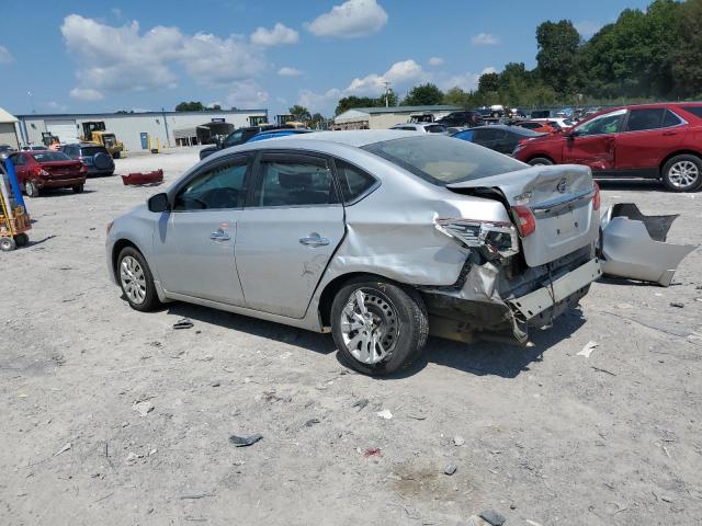 3N1AB7AP3KY400066 - 2019 NISSAN SENTRA S 银色 照片 2