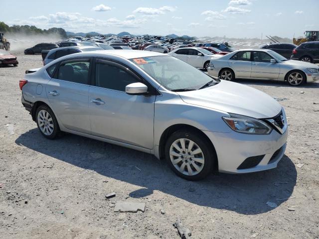3N1AB7AP3KY400066 - 2019 NISSAN SENTRA S 银色 照片 4
