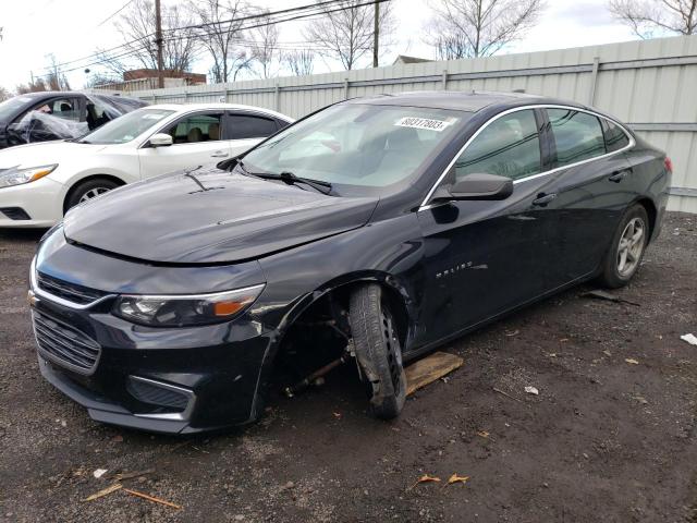 1G1ZC5ST7GF259491 - 2016 CHEVROLET MALIBU LS BLACK photo 1