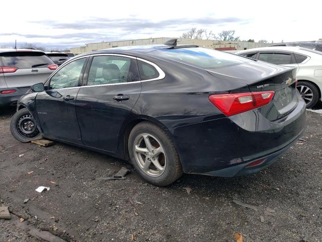 1G1ZC5ST7GF259491 - 2016 CHEVROLET MALIBU LS BLACK photo 2