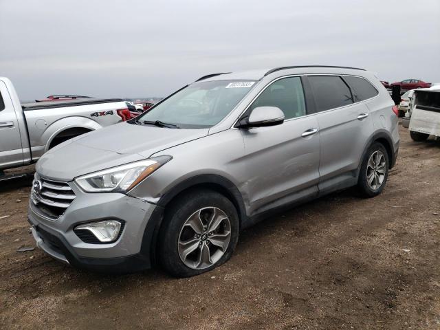 KM8SN4HFXDU002486 - 2013 HYUNDAI SANTA FE GLS SILVER photo 1