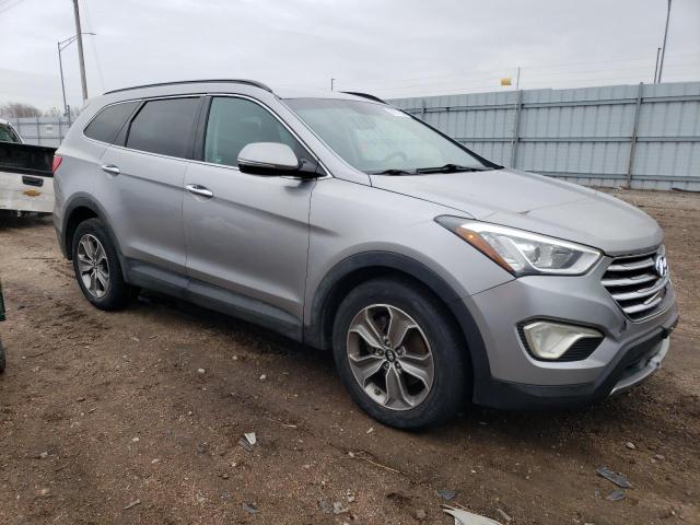 KM8SN4HFXDU002486 - 2013 HYUNDAI SANTA FE GLS SILVER photo 4