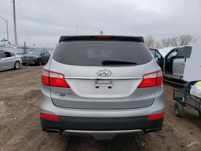 KM8SN4HFXDU002486 - 2013 HYUNDAI SANTA FE GLS SILVER photo 6