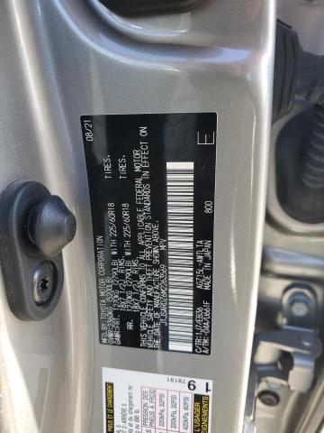 JTJSARDZ6M2263569 - 2021 LEXUS NX 300 BASE ნაცრისფერი ფოტო 13