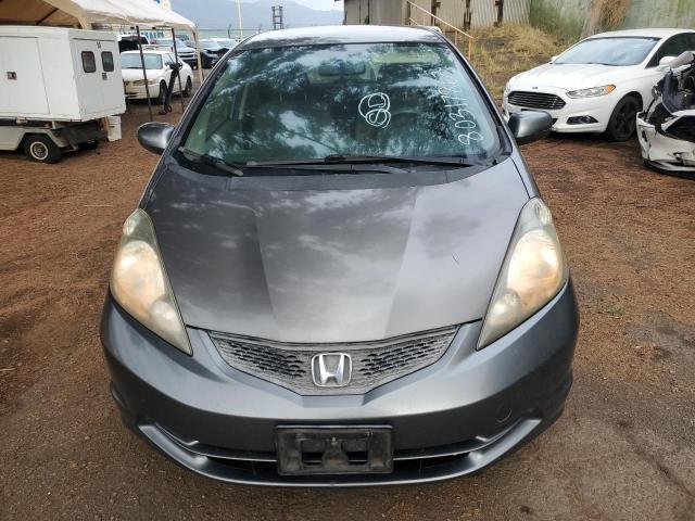 JHMGE8H33CC031273 - 2012 HONDA FIT GRAY photo 5