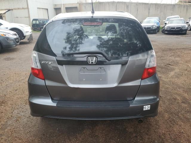 JHMGE8H33CC031273 - 2012 HONDA FIT GRAY photo 6