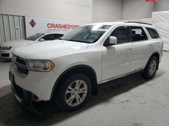 1C4SDHDT9DC671932 - 2013 DODGE DURANGO CREW WHITE photo 1