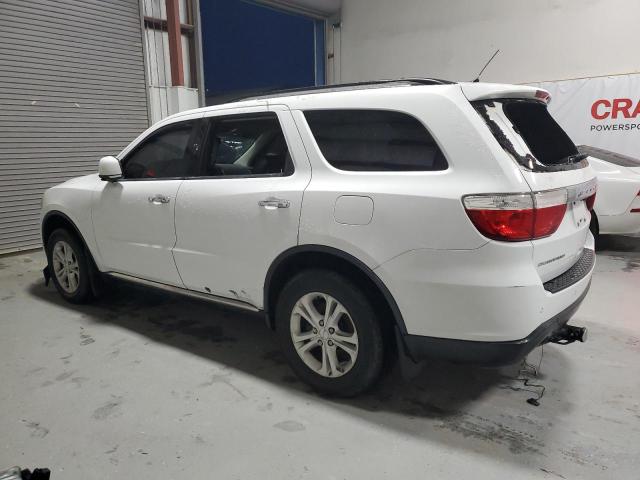 1C4SDHDT9DC671932 - 2013 DODGE DURANGO CREW WHITE photo 2