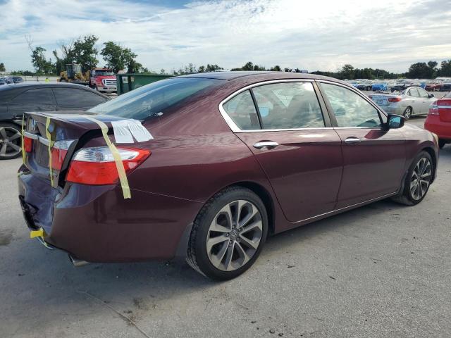 1HGCR2F5XEA064180 - 2014 HONDA ACCORD SPORT RED photo 3