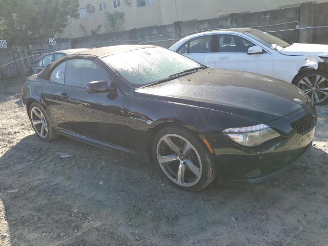 WBAEB53558CX62171 - 2008 BMW 650 I BLACK photo 4