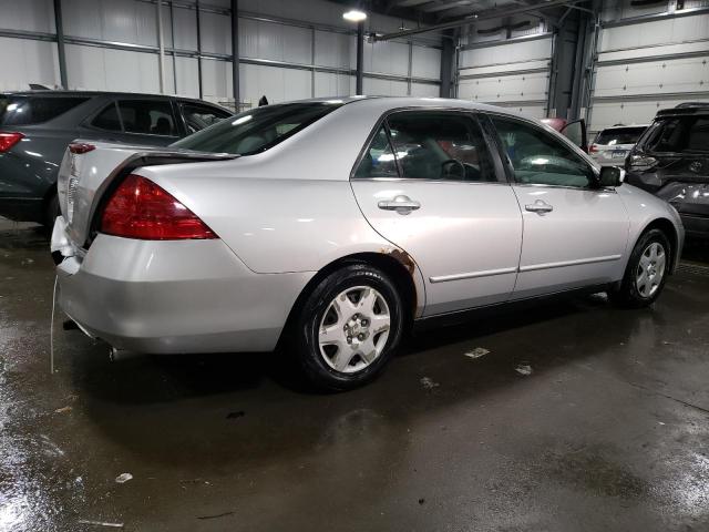 1HGCM56446A178099 - 2006 HONDA ACCORD LX SILVER photo 3