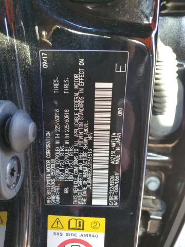 JTJBARBZ2J2151513 - 2018 LEXUS NX 300 BASE Qara foto 14