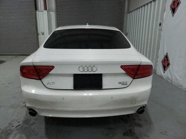 WAUYGAFC1CN057480 - 2012 AUDI A7 PREMIUM PLUS WHITE photo 6