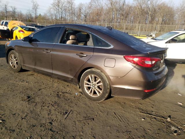 5NPE24AF6HH492994 - 2017 HYUNDAI SONATA SE BROWN photo 2