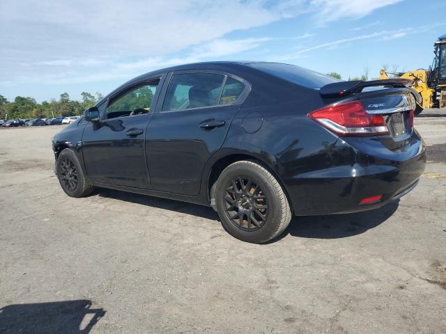 2HGFB2F55DH572364 - 2013 HONDA CIVIC LX BLACK photo 2