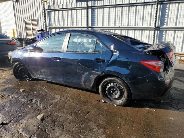 5YFBURHE6JP774195 - 2018 TOYOTA COROLLA L BLUE photo 2