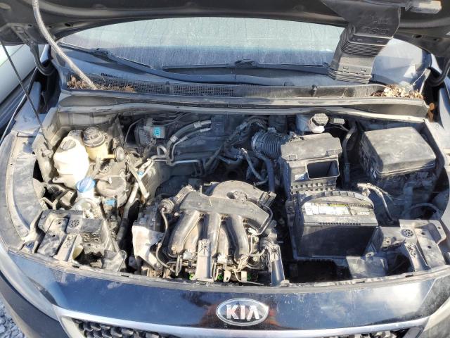 KNDMB5C17F6063258 - 2015 KIA SEDONA LX BLACK photo 12