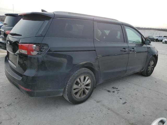 KNDMB5C17F6063258 - 2015 KIA SEDONA LX BLACK photo 3