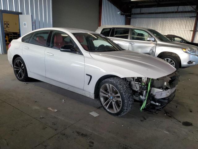 WBA4A7C59FD414116 - 2015 BMW 428 XI GRAN COUPE WHITE photo 4