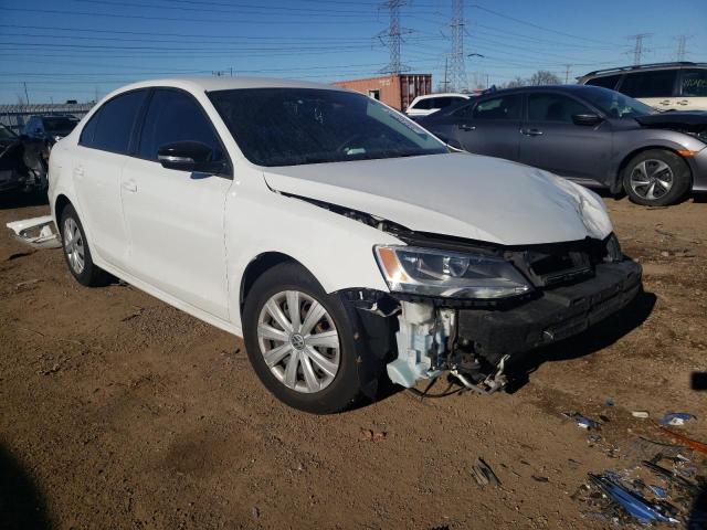 3VW2K7AJ2EM318822 - 2014 VOLKSWAGEN JETTA BASE WHITE photo 4