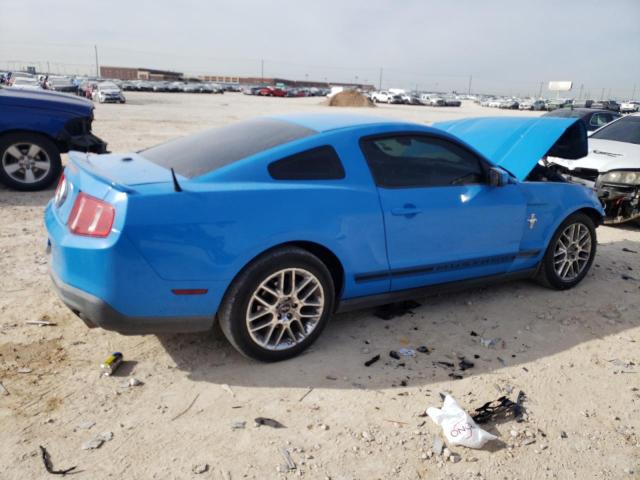 1ZVBP8AM0C5233210 - 2012 FORD MUSTANG BLUE photo 3