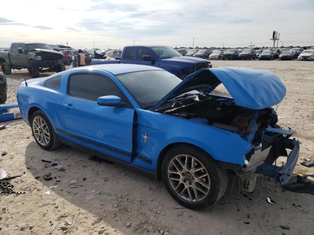 1ZVBP8AM0C5233210 - 2012 FORD MUSTANG BLUE photo 4