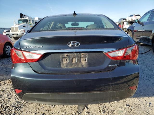 5NPEC4AC3EH920213 - 2014 HYUNDAI SONATA SE BLUE photo 6