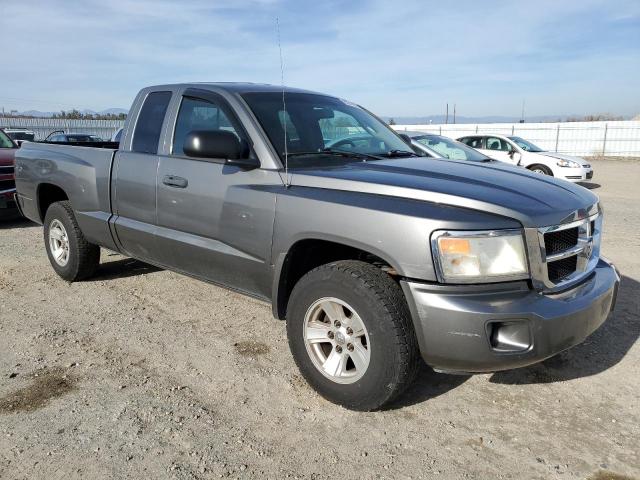 1D7HW42K48S626891 - 2008 DODGE DAKOTA SLT GRAY photo 4