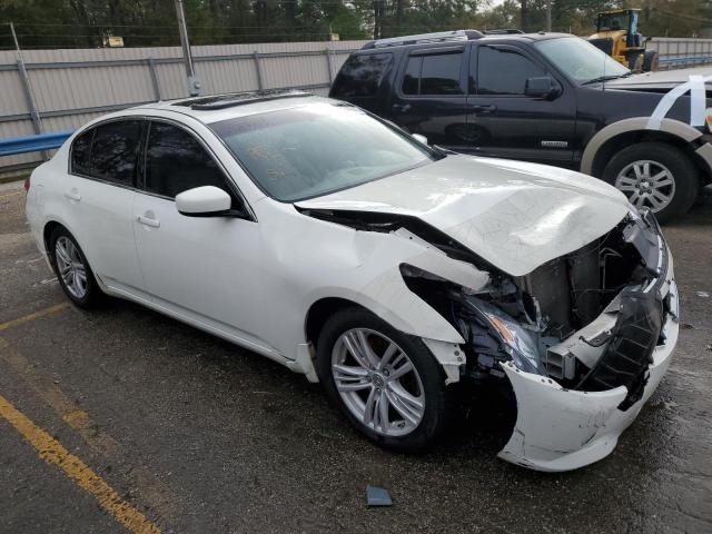 JN1CV6AP4CM936281 - 2012 INFINITI G37 BASE WHITE photo 4