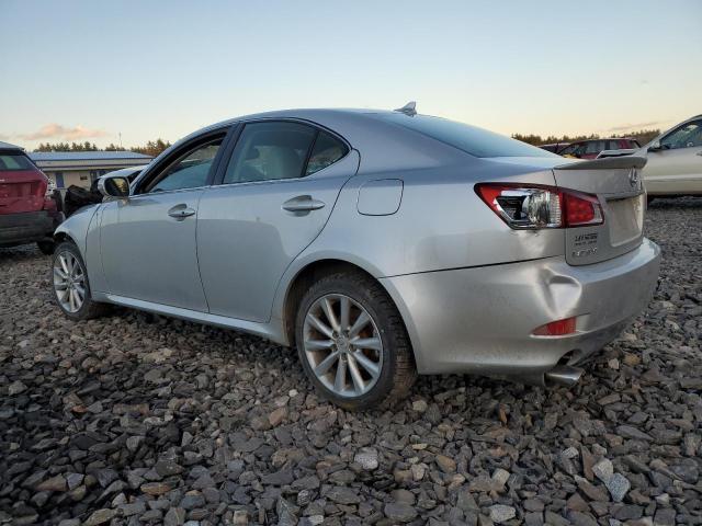 JTHCF5C21A5037843 - 2010 LEXUS IS 250 SILVER photo 2