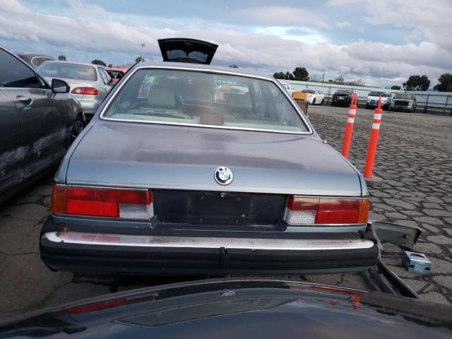 WBAEC740XG0607370 - 1986 BMW 635 CSI GRAY photo 6