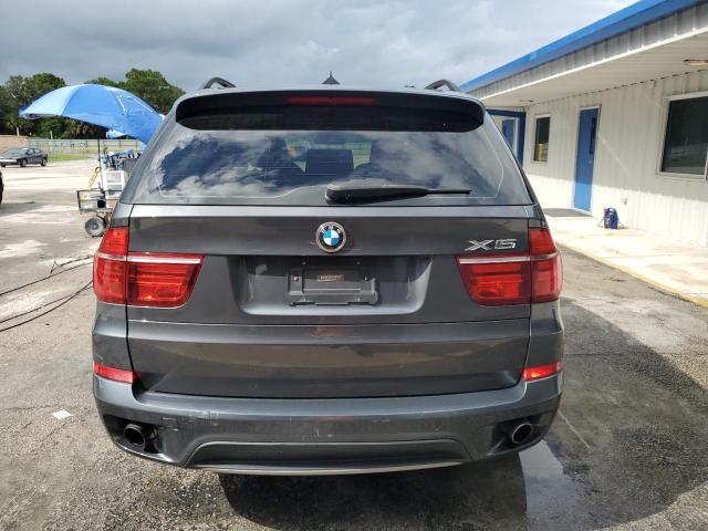 5UXZV4C50D0E08772 - 2013 BMW X5 XDRIVE35I Մոխրագույն լուսանկար 6