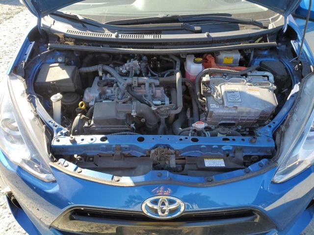 JTDKDTB37G1132456 - 2016 TOYOTA PRIUS C 蓝色 照片 12