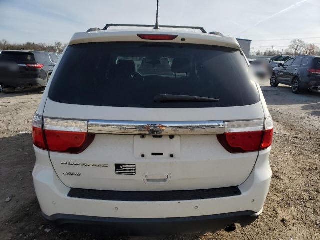 1D4RD4GG5BC691309 - 2011 DODGE DURANGO CREW WHITE photo 6