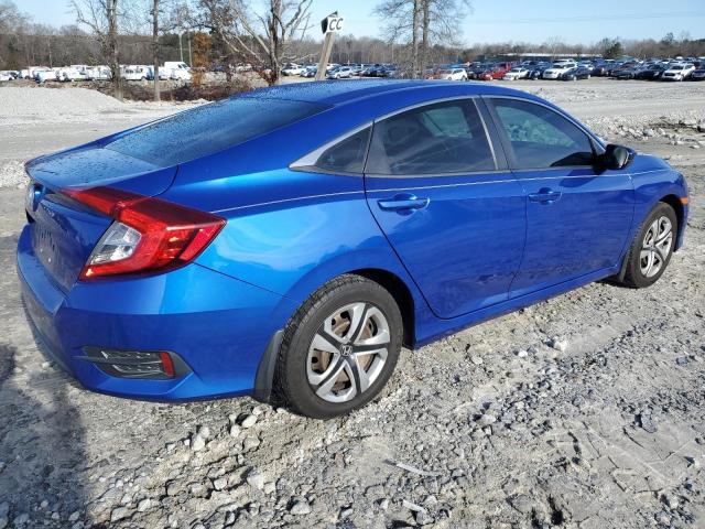 19XFC2F50HE046978 - 2017 HONDA CIVIC LX BLUE photo 3