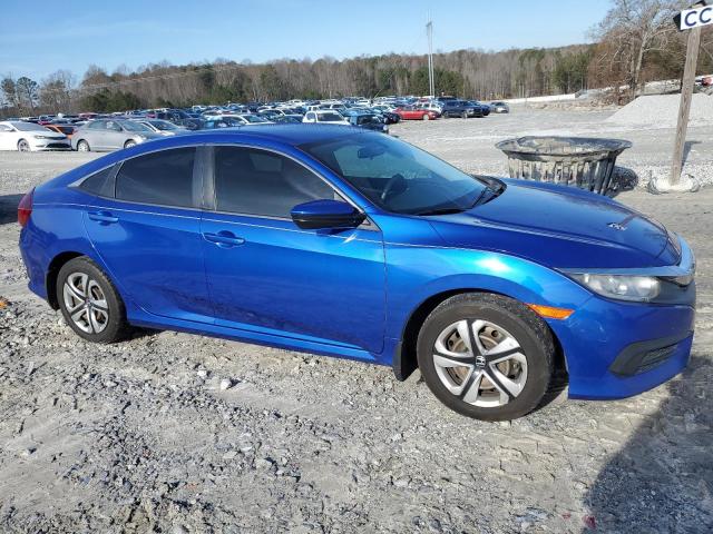 19XFC2F50HE046978 - 2017 HONDA CIVIC LX BLUE photo 4